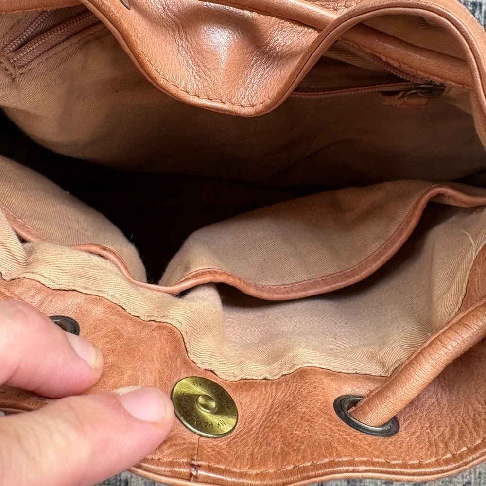 Woven Leather crossbody/shoulder Bag - Picture 4 of 5